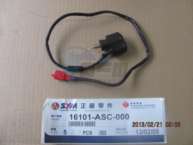 Product image: Sym - 16101-ASC-000 - THERMO.SWITCH ASSY  0