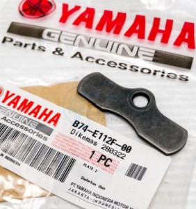 Product image: Yamaha - B74E112F0000 - PLATE 2 