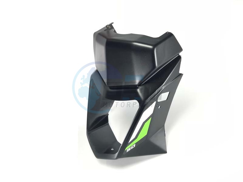 Product image: Rieju - 0/R00.620.7001 - FRONT HEADLAMP HOLDER RS3 50 NKD WITH STICKER 390.7029  0