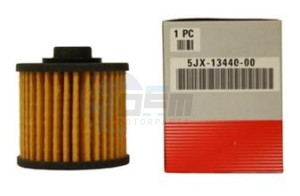 Product image: Yamaha - 5JX134400000 - ELEMENT ASSY, OIL CLEANER 