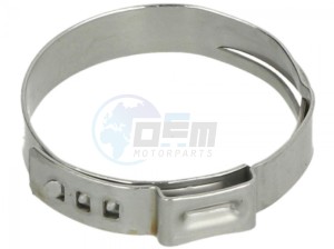 Product image: Aprilia - CM001922 - CLAMP (D.30.1 S.0,6 L.7) 