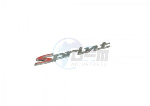 Product image: Vespa - 2H000927 - Name plate \""Sprint"" 