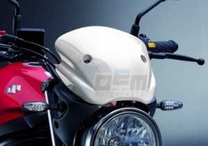 Product image: Suzuki - 99000-990U0-002 - Display cover SV650A White 