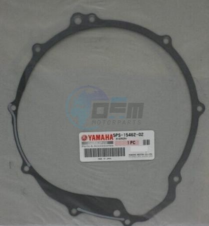 Product image: Yamaha - 5PS154620200 - GASKET, CRANKCASE COVER 3  0