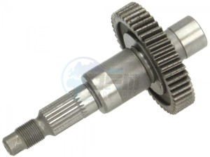 Product image: Derbi - 4874845 - REAR WHEEL AXLE  