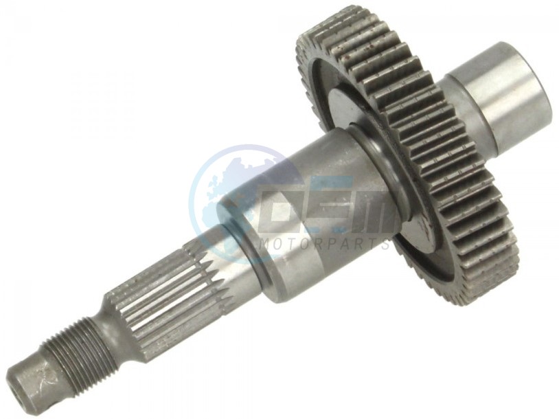 Product image: Derbi - 4874845 - REAR WHEEL AXLE   0