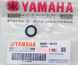 Product image: Yamaha - 902011011900 - WASHER, PLATE  