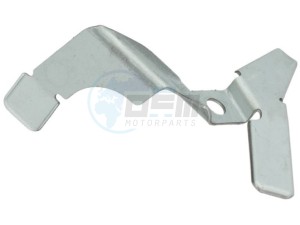 Product image: Aprilia - 876657 - CABLE CLAMP SHEET-STEEL 