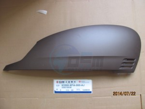 Product image: Sym - 83500-XFA-000-AJ - RH BODY COVER (BR-497U) 