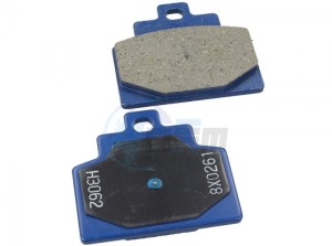 Product image: Gilera - 647161 - Rear Brake pads couple. 