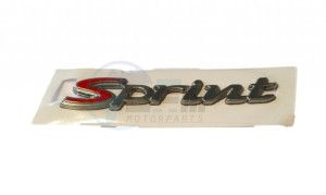 Product image: Vespa - 1B001263 - Targhetta frontale "Sprint"  