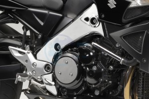 Product image: Suzuki - 99000-99013-K12 - CHROME FRAME COVER SET, B-KING 