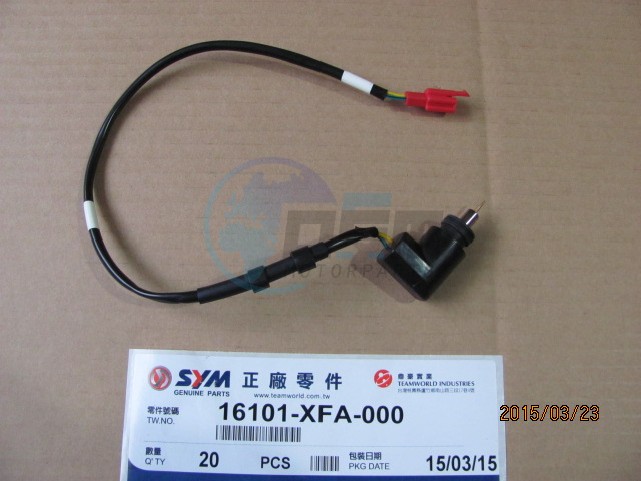 Product image: Sym - 16101-XFA-000 - CARB CHOKE FIDDLE III/ST  0