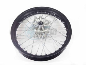 Product image: Rieju - 0/000.120.8004 - COMPLETE REAR WHEEL TANGO 