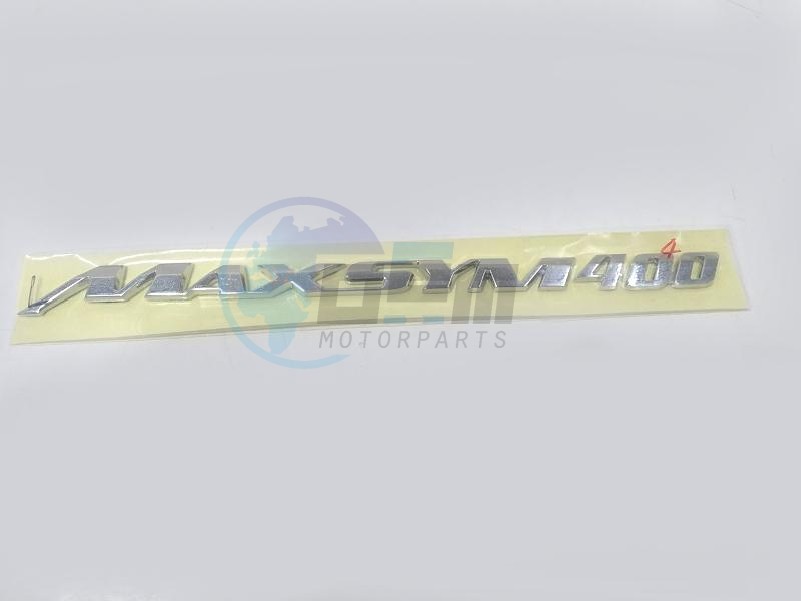 Product image: Sym - 87127-L5B-000 - L. BODY COVER EMBLEM(MAXSYM 400)  0