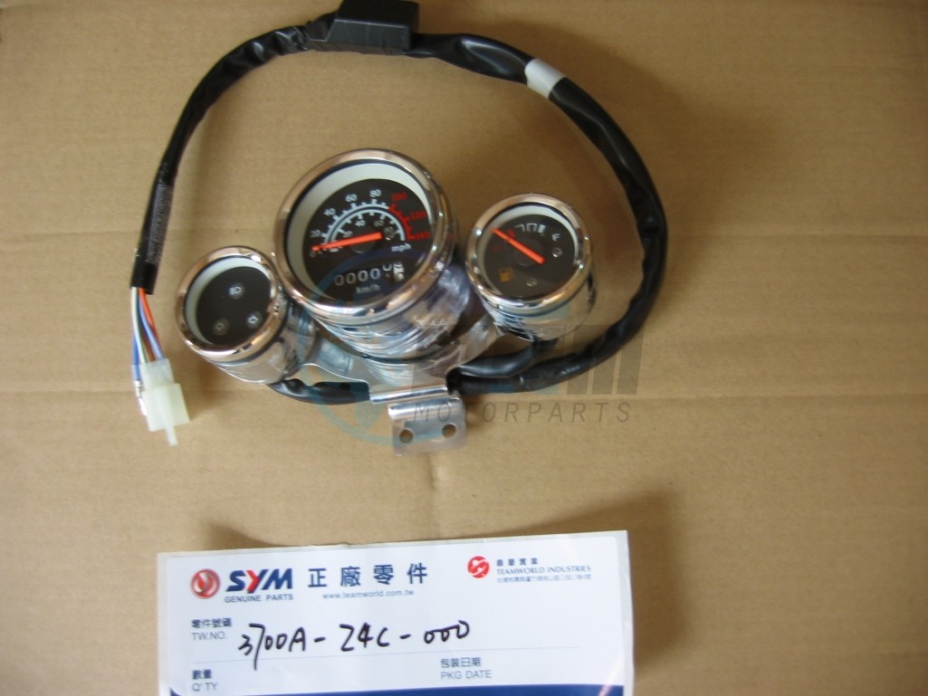 Product image: Sym - 3700A-Z4C-000 - METER  0