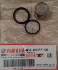 Product image: Yamaha - 4KJW00570000 - PISTON ASSY CALIPER  