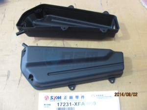 Product image: Sym - 17231-XFA-000 - AIR/C COVER 