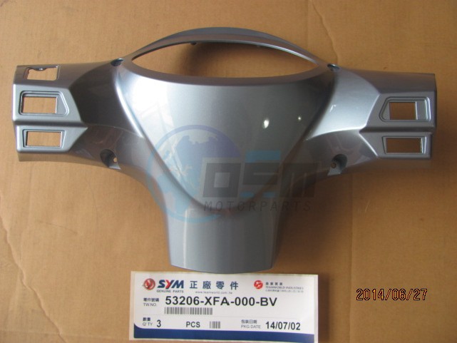 Product image: Sym - 53206-XFA-000-BV - TELLERKAP BLAUW BU-535S  0