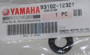 Product image: Yamaha - 931021232100 - SEAL, OIL (30X) 