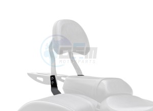 Product image: Suzuki - 99000-99074-02E - BACKREST MOUNT SET BLACK 