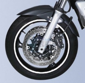 Product image: Suzuki - 990D0-WHEEL-WHT - Wheeldecor White 