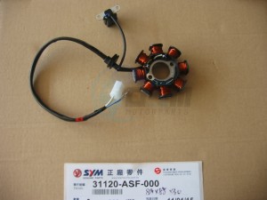 Product image: Sym - 31120-ASF-000 - STATOR COMP 