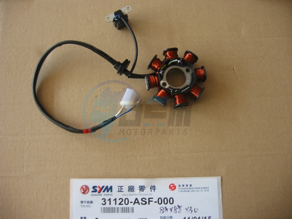 Product image: Sym - 31120-ASF-000 - STATOR COMP  0