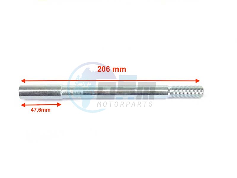 Product image: Rieju - 0/000.190.5300 - FRONT WHEEL SHAFT (FRAM.LT 900582)  0