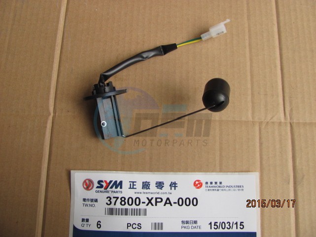 Product image: Sym - 37800-XPA-000 - FUEL UNIT  0