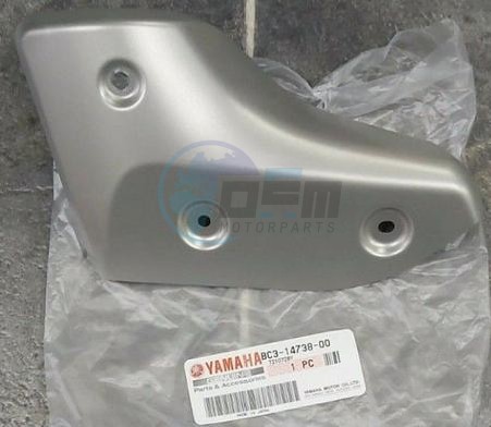 Product image: Yamaha - BC3147380000 - PROTECTOR, MUFFLER 3  0