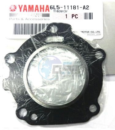 Product image: Yamaha - 6L511181A200 - GASKET, CYLINDER HEAD 1  0