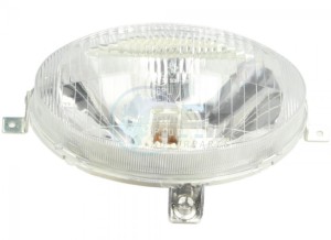 Product image: Piaggio - 293599 - HEADLAMP ASSY LIBERTY, ET2 